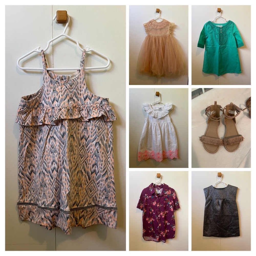 Girl’s 3T Summer/Fall Dress Lot- Old Navy, Baby Gap, Genuine Kids, etc